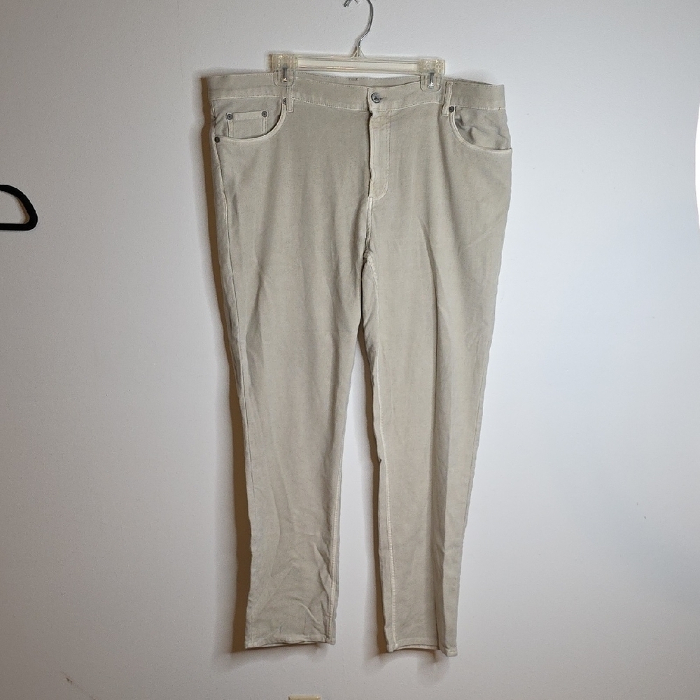 Faherty Light Tan Casual Pants Size 42